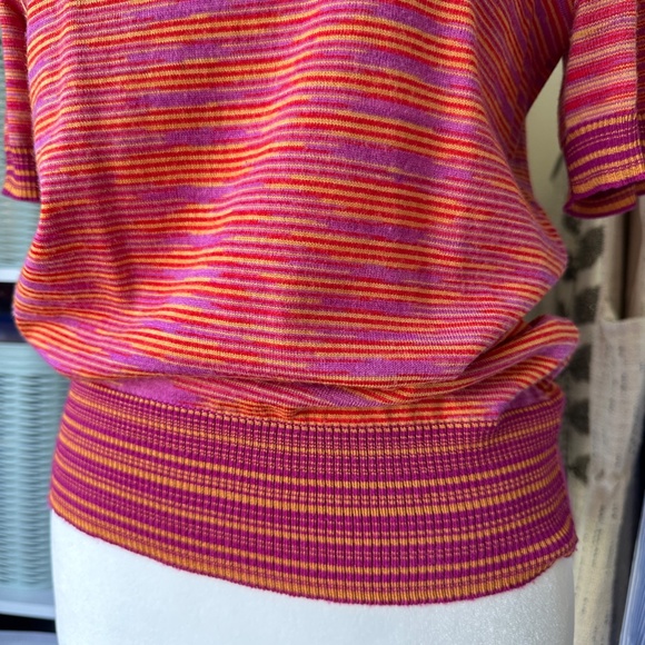 Missoni |  VINTAGE 1980's Turtleneck Sweater size 40  AUTHENTIC Orange Label - Picture 3 of 12